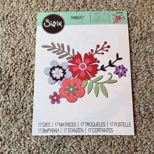 Sizzix Modern Florals Thinlits Die Set